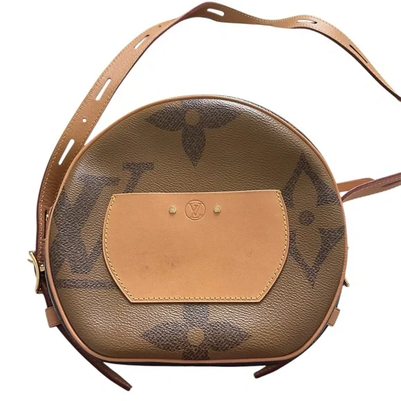 💟 Limited Edition Louis Vuitton Giant Reverse Boite Chapeau Souple - Picture 7 of 16